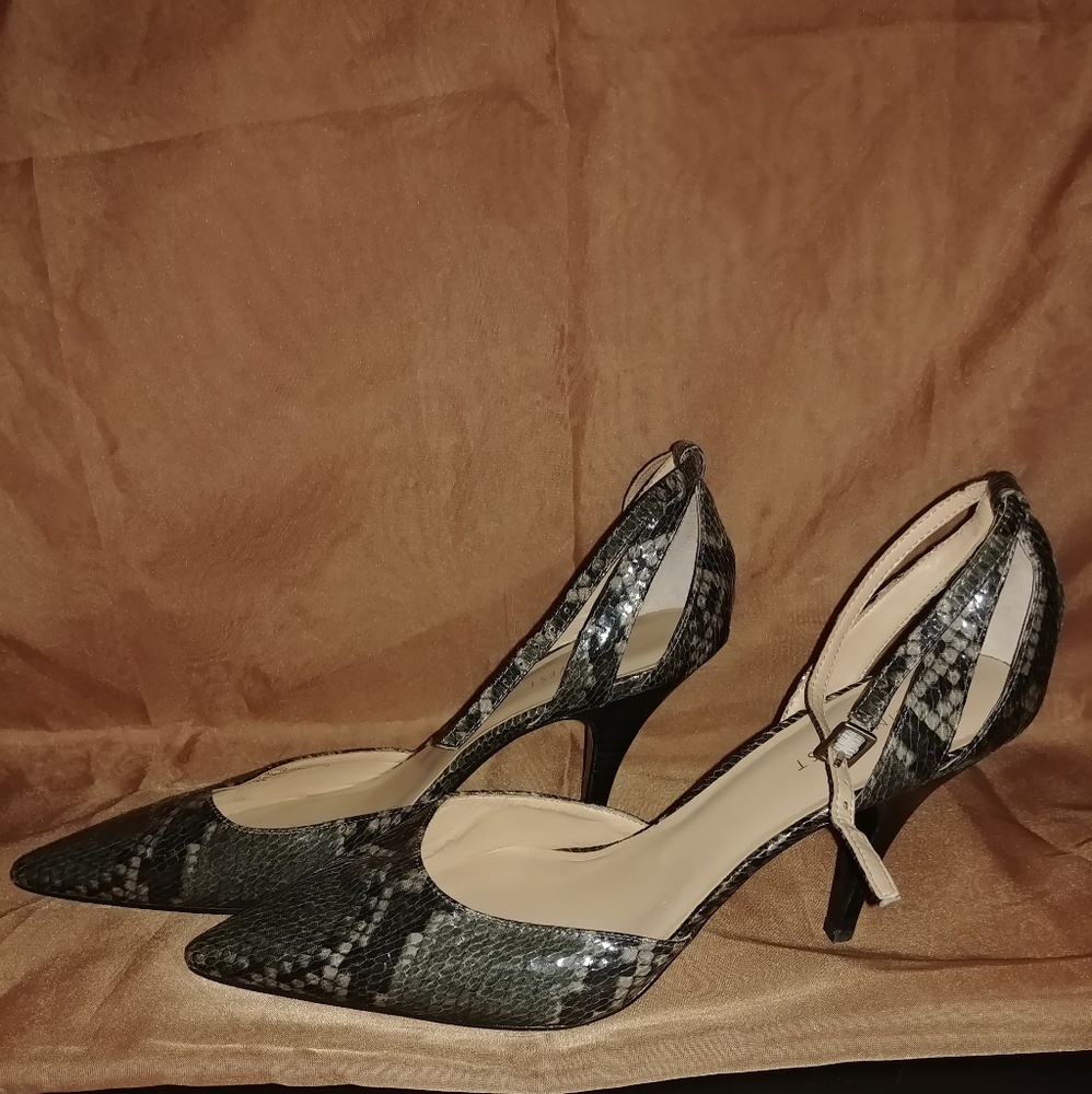 Nine West Snakeskin Heels